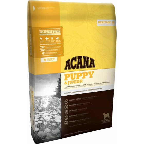 Aliment pour chien ACANA puppy and junior  2kg