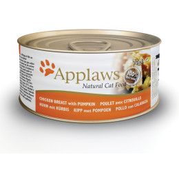 Cat food applaws canned chicken and pumpkin 70g