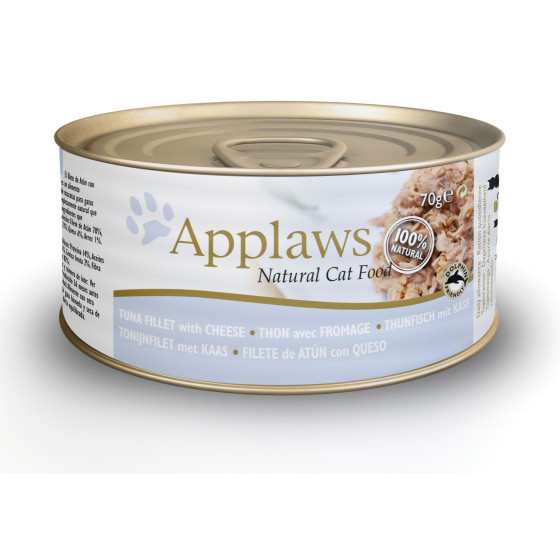Applaws cat box canned tuna fillet and cheese 70gr