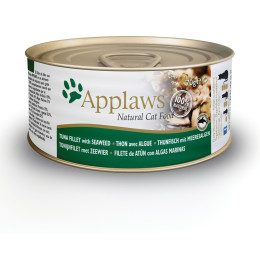 Applaws canned cat food tuna fillet and seaweed 70gr