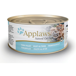 Food for cats Applaws tuna fillet in tin 70g