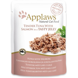 Food for cats Applaws tuna and salmon pouch 70 g.