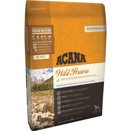 Nourriture pour chien Acana Wild Prairie 11.4kg