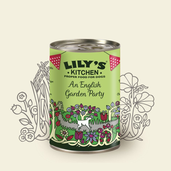 Lily''s Kitchen Dog English Party 400gr