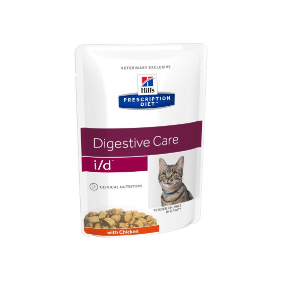 Prescription Diet™ Feline i/d™ Poulet 4x(12x85gr)