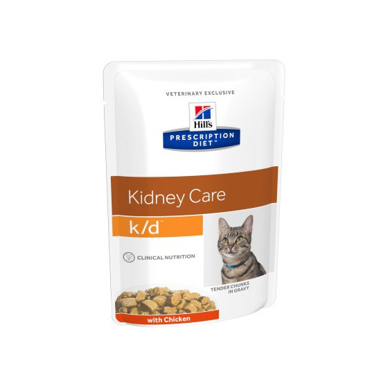 Prescription Diet™ Feline k/d™ en sachet 12x85gr