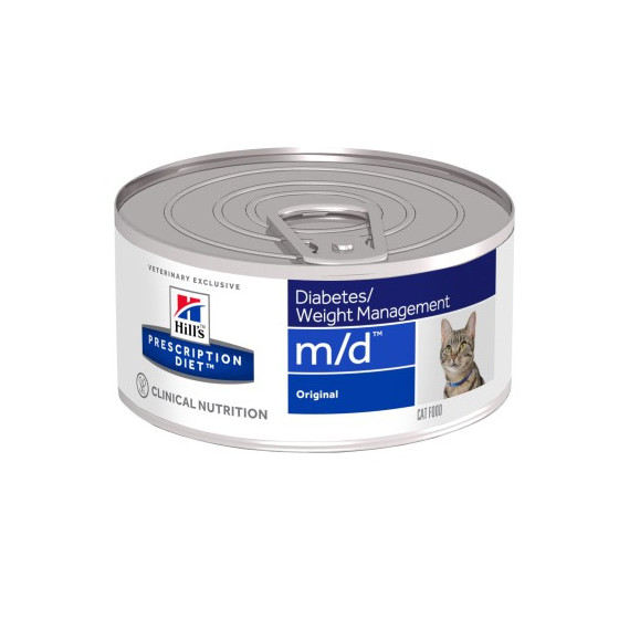 Prescription Diet™ m/d™ Feline Original Boite 24x156gr