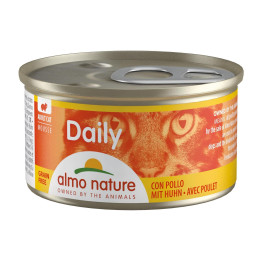 cat food almo Daily Menu Mousse with Chicken 85gr