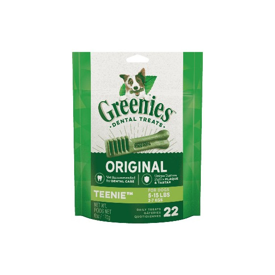 Greenies Pack 170gr Teenies pour chien de 2 a 7kg