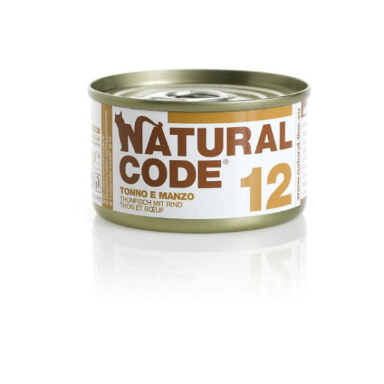 Natural Code Cat box N°11 Tuna and beef 85gr