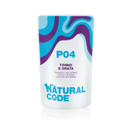 Natural Code Cat bag N°4 Tuna Sea Bream 70gr