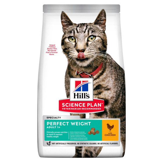 Hill's Adult Feline Perfect Weight 1.5kg