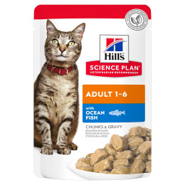 Hill's feline sachet Adult poisson 85g