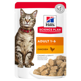 Hill's feline sachet Adult chicken 85g