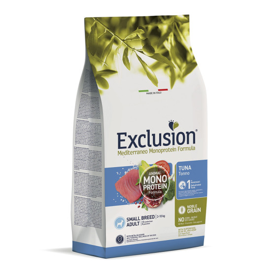 Exclusion MEDITERRANEO Monoprotein Adult Small Agneau 2kg