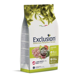 Exclusion MEDITERRANEO Monoprotein Adult Large Poulet 12kg