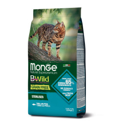 Monge Cat BWild GF Sterilised Tuna 1.5 kg