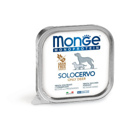 Monge Dog Monoprotein Block Deer 24x150g