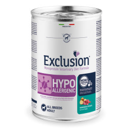 Exclusion Dog VET Hypo Ad All Br Venison  24x400g