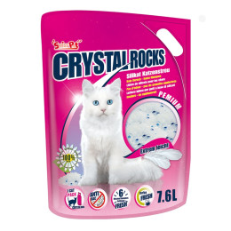 Cat litter Crystal Rocks 7.6 l