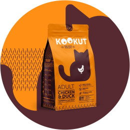 Kookut Cat Chicken & Duck-1.5 kg