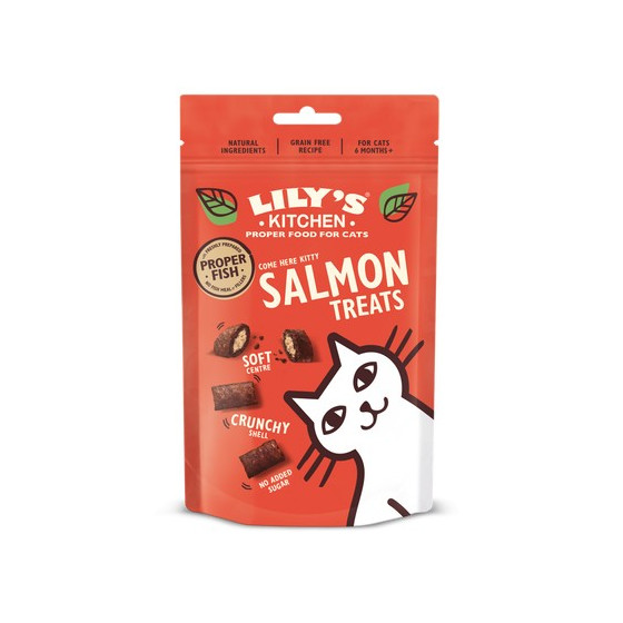 Lily''s Kitchen Cat Treat Salmon 60gr