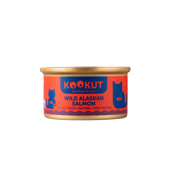 Kookut Cat Alaskan Salmon 70gr