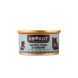 Kookut Cat Pacific Tuna & Sardine 70gr