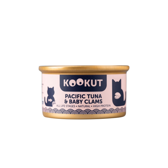 Kookut Cat Pacific Tuna & Clams 70gr