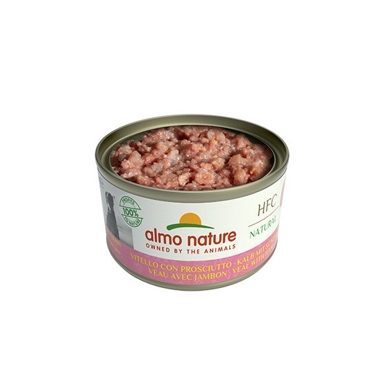 Almo Nature dog, 95g Veal and Ham