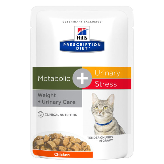 Prescription Diet™ Feline c/d™ Urinary Stress + Metabolic 12x85gr