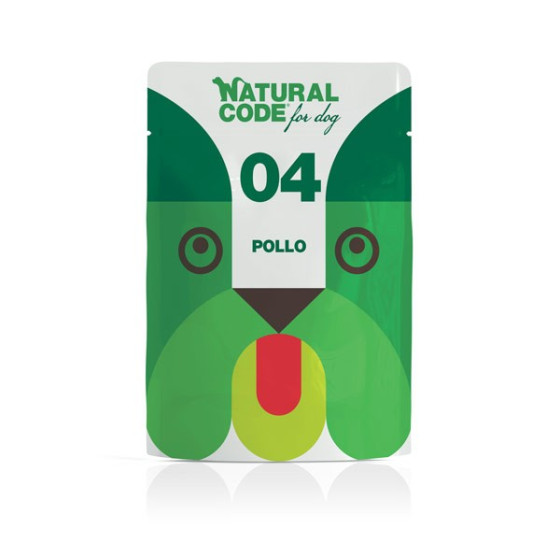 Natural Code DOG sachet N°4 Poulet 100gr