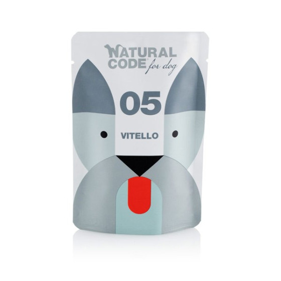Natural Code DOG bag N°5 Veal 100gr