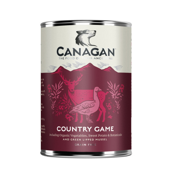 Canagan Boite Dog Country Game 400gr