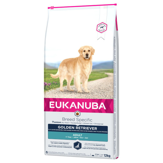 Eukanuba dog adulte  Golden Retriever 12Kg
