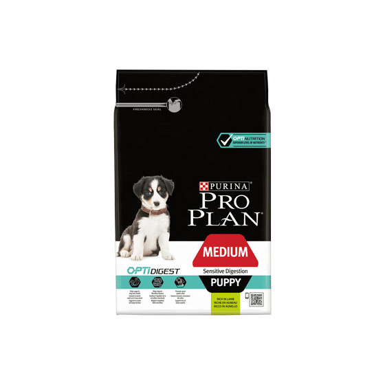 ProPlan Medium Sensitive Lamb Digestion Puppy Food 3kg