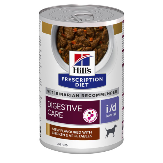 Prescription Diet™ Canine i/d™ Low Fat Mijoté poulet legume en boite 12x354gr