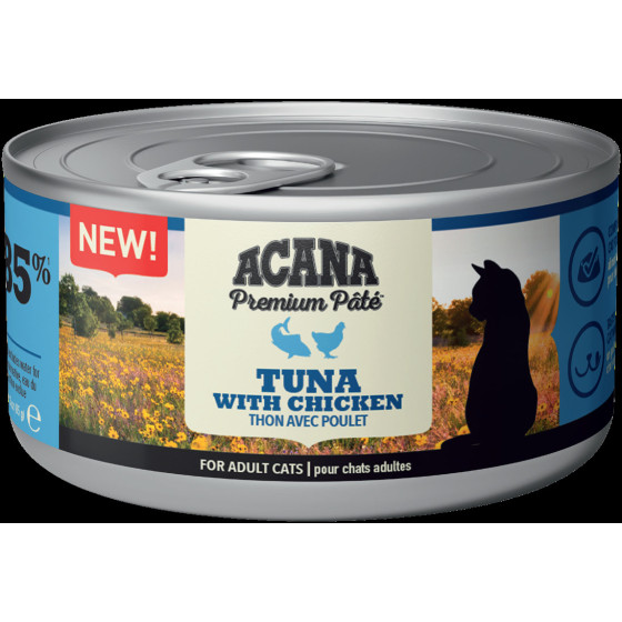 Acana Cat Tuna and Chicken Box 24x85gr