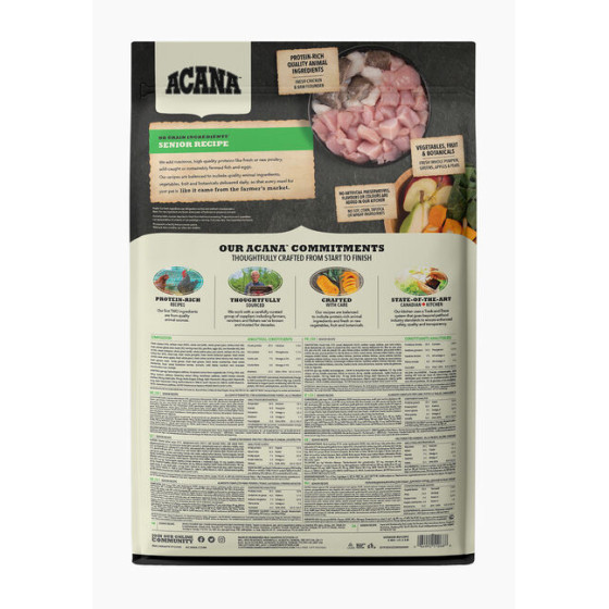 Aliment pour chien ACANA dog senior 11.4kg