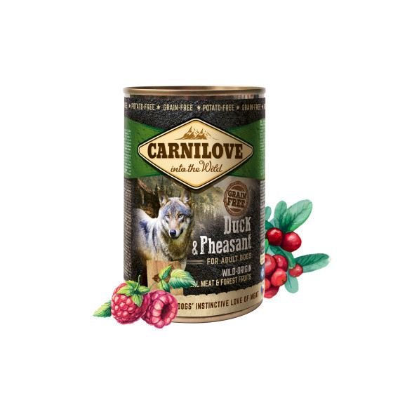 Carnilove Can Adult Duck Pheasant 6x400gr (on order)