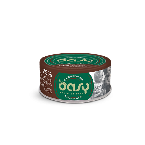 Boite Oasy ChatMore Love Poulet Dinde 70gr