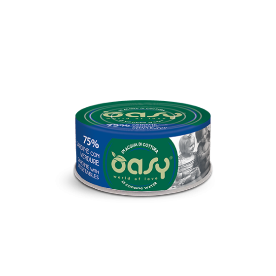 Boite Oasy Chat More Love Sardine et Legumes 70gr