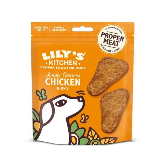 Lily's Kitchen Dog Treat "Chicken Jerky" 70gr