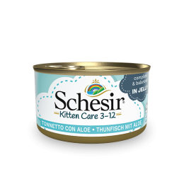 Schesir Cat Box 85g Kitten Tuna Aloes