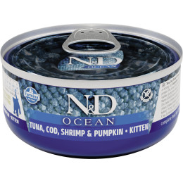 Farmina Cat Boite Kitten Thon&Cabillaud 30x70gr