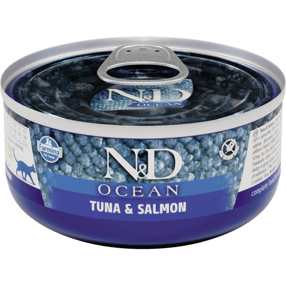 Farmina Cat Boite Thon-Saumon 30x70gr