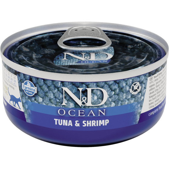 Farmina Cat Tuna-Shrimp Box 30x70gr