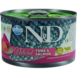 Farmina Cat Natural Tuna & Salmon Box 18x140gr