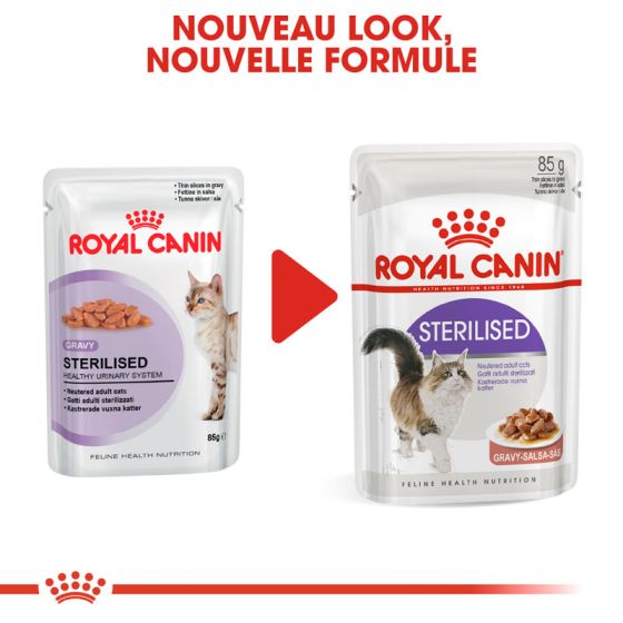 Royal Canin chat humide Sterilised en Sauce 85g
