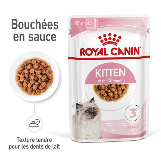 Royal Canin cat wet Kitten instinctive pouch 85g